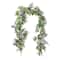 Glitzhome® 72" Easter Egg & Lavender Garland